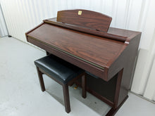 Load image into Gallery viewer, Yamaha Clavinova CVP-206 digital piano arranger in mahogany with stool stock # 22401