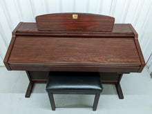 Load image into Gallery viewer, Yamaha Clavinova CVP-206 digital piano arranger in mahogany with stool stock # 22401
