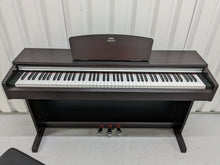 Load image into Gallery viewer, Yamaha Arius YDP-135 digital piano and stool in dark rosewood stock # 22408