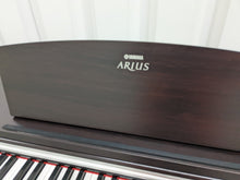 Load image into Gallery viewer, Yamaha Arius YDP-135 digital piano and stool in dark rosewood stock # 22408