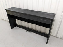 Load image into Gallery viewer, Roland DP90 digital slim line space saving piano in satin black stock # 22411