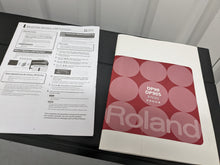 Load image into Gallery viewer, Roland DP90 digital slim line space saving piano in satin black stock # 22411