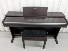Load image into Gallery viewer, Yamaha Arius YDP-142 Digital Piano and stool rosewood finish. Stock number 22420