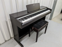 Load image into Gallery viewer, Yamaha Arius YDP-142 Digital Piano and stool rosewood finish. Stock number 22420