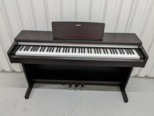 Load image into Gallery viewer, Yamaha Arius YDP-142 Digital Piano and stool rosewood finish. Stock number 22420
