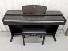 Load image into Gallery viewer, Yamaha Arius YDP-141 digital piano and stool in rosewood stock # 22413