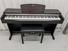 Load image into Gallery viewer, Yamaha Arius YDP-141 digital piano and stool in rosewood stock # 22413