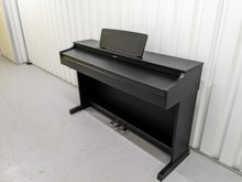 Load image into Gallery viewer, Yamaha Arius YDP-163 Digital Piano satin black clavinova keyboard stock # 22421