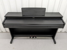Load image into Gallery viewer, Yamaha Arius YDP-163 Digital Piano satin black clavinova keyboard stock # 22421