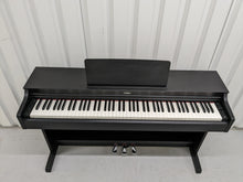 Load image into Gallery viewer, Yamaha Arius YDP-163 Digital Piano satin black clavinova keyboard stock # 22421