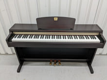 Load image into Gallery viewer, Yamaha Clavinova CLP-220 Digital Piano and stool in rosewood, stock no 22437