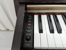 Load image into Gallery viewer, Yamaha Clavinova CLP-220 Digital Piano and stool in rosewood, stock no 22437