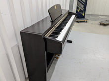 Load image into Gallery viewer, Yamaha Clavinova CLP-220 Digital Piano and stool in rosewood, stock no 22437
