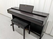 Load image into Gallery viewer, Yamaha Arius YDP-143 Digital Piano and stool in rosewood stock number 22443