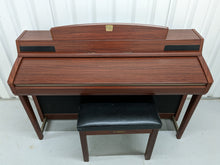 Load image into Gallery viewer, YAMAHA CLAVINOVA CLP-270 DIGITAL PIANO + STOOL IN MAHOGANY stock nr 22429