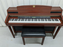 Load image into Gallery viewer, YAMAHA CLAVINOVA CLP-270 DIGITAL PIANO + STOOL IN MAHOGANY stock nr 22429