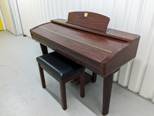 Load image into Gallery viewer, YAMAHA CLAVINOVA CVP-307 DIGITAL PIANO + STOOL IN MAHOGANY stock 22428