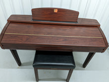 Load image into Gallery viewer, YAMAHA CLAVINOVA CVP-307 DIGITAL PIANO + STOOL IN MAHOGANY stock 22428