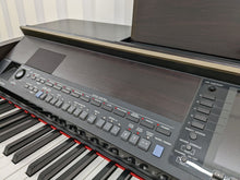 Load image into Gallery viewer, Yamaha Clavinova CVP-407 digital piano and stool in rosewood stock nr 22453
