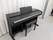 Load image into Gallery viewer, Yamaha Arius YDP-142 Digital Piano and stool in satin black Stock number 22445