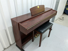 Load image into Gallery viewer, Yamaha Clavinova CLP-320 Digital Piano and stool in mahogany, stock no 22442