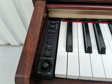 Load image into Gallery viewer, Yamaha Clavinova CLP-320 Digital Piano and stool in mahogany, stock no 22442
