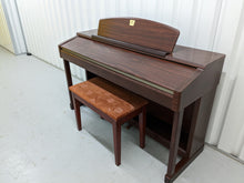Load image into Gallery viewer, Yamaha Clavinova CLP-150 Digital Piano with stool in mahogany stock nr 22446