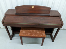 Load image into Gallery viewer, Yamaha Clavinova CLP-150 Digital Piano with stool in mahogany stock nr 22446