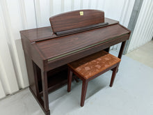 Load image into Gallery viewer, Yamaha Clavinova CLP-150 Digital Piano with stool in mahogany stock nr 22446