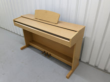 Load image into Gallery viewer, Yamaha Arius YDP-161 Digital Piano in light oak clavinova keyboard stock # 22455