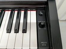 Load image into Gallery viewer, Yamaha Arius YDP-143 Digital Piano and stool in satin black stock number 22458