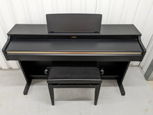Load image into Gallery viewer, Yamaha Arius YDP-162 Digital Piano satin black, clavinova keyboard stock # 22456