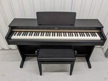 Load image into Gallery viewer, Yamaha Arius YDP-162 Digital Piano satin black, clavinova keyboard stock # 22456