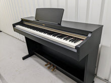 Load image into Gallery viewer, Yamaha Arius YDP-162 Digital Piano satin black, clavinova keyboard stock # 22456