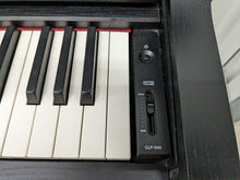 Load image into Gallery viewer, Yamaha Clavinova CLP-645 in satin black finish + stool stock nr 22462