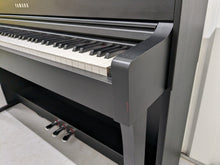 Load image into Gallery viewer, Yamaha Clavinova CLP-645 in satin black finish + stool stock nr 22462