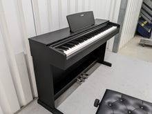 Load image into Gallery viewer, Yamaha Arius YDP-143 Digital Piano and stool in satin black stock number 22457