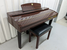 Load image into Gallery viewer, Yamaha Clavinova CVP-409 digital piano + stool polished mahogany stock nr 22461