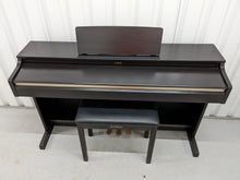 Load image into Gallery viewer, Yamaha Arius YDP-162 Digital Piano in rosewood, clavinova keyboard stock # 22470