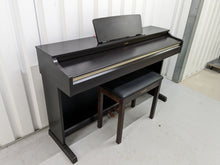 Load image into Gallery viewer, Yamaha Arius YDP-162 Digital Piano in rosewood, clavinova keyboard stock # 22470