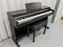 Load image into Gallery viewer, Yamaha Arius YDP-162 Digital Piano in rosewood, clavinova keyboard stock # 22470