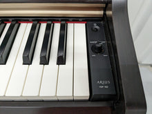 Load image into Gallery viewer, Yamaha Arius YDP-162 Digital Piano in rosewood, clavinova keyboard stock # 22470