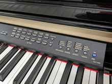 Load image into Gallery viewer, Yamaha Clavinova CLP-240PE Digital Piano polished GLOSSY BLACK stock # 22474