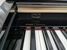Load image into Gallery viewer, Yamaha Clavinova CLP-240PE Digital Piano polished GLOSSY BLACK stock # 22474
