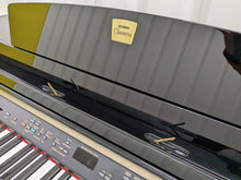 Load image into Gallery viewer, Yamaha Clavinova CLP-240PE Digital Piano polished GLOSSY BLACK stock # 22474