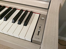 Load image into Gallery viewer, Yamaha Clavinova CLP-545WA in white ash with matching colour stool stock #22486