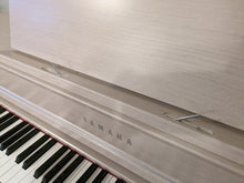 Load image into Gallery viewer, Yamaha Clavinova CLP-545WA in white ash with matching colour stool stock #22486