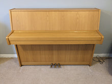 Load image into Gallery viewer, Yamaha P112N Silent Upright Acoustic piano (2005) in oak finish stock #22482