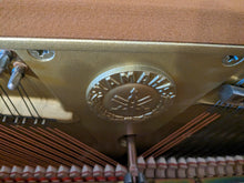 Load image into Gallery viewer, Yamaha P112N Silent Upright Acoustic piano (2005) in oak finish stock #22482