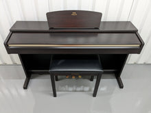 Load image into Gallery viewer, Yamaha Arius YDP-161 Digital Piano in rosewood clavinova keyboard stock # 22484